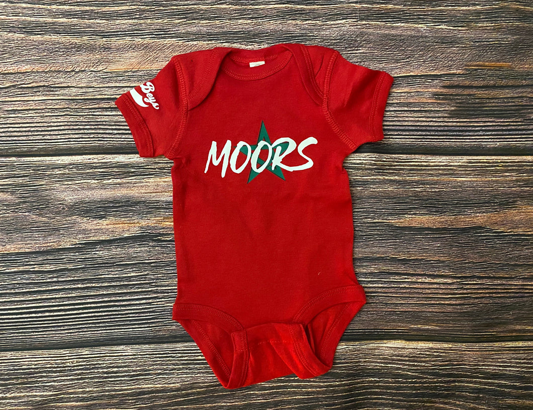 Moors Star Baby Onesie