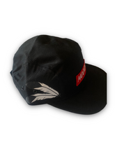 Load image into Gallery viewer, Black 5panel Moors hat
