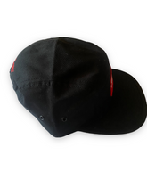 Load image into Gallery viewer, Black 5panel Moors hat
