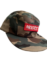 Load image into Gallery viewer, 5 panel camo hat
