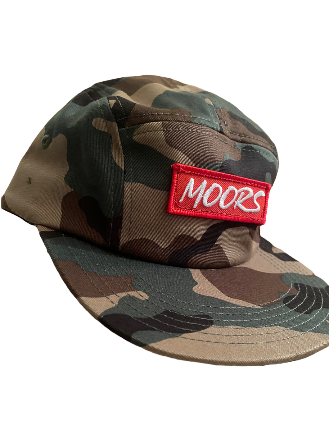 5 panel camo hat